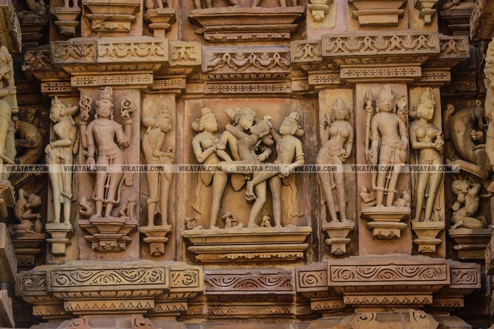 கஜுரஹோ சிற்பங்கள் - சிறப்பு புகைப்பட்டத் தொகுப்பு: படங்கள்: அ. சரண் குமார் கஜுரஹோ சிற்பங்கள் - சிறப்பு புகைப்பட்டத் தொகுப்பு: படங்கள்: அ. சரண் குமார்