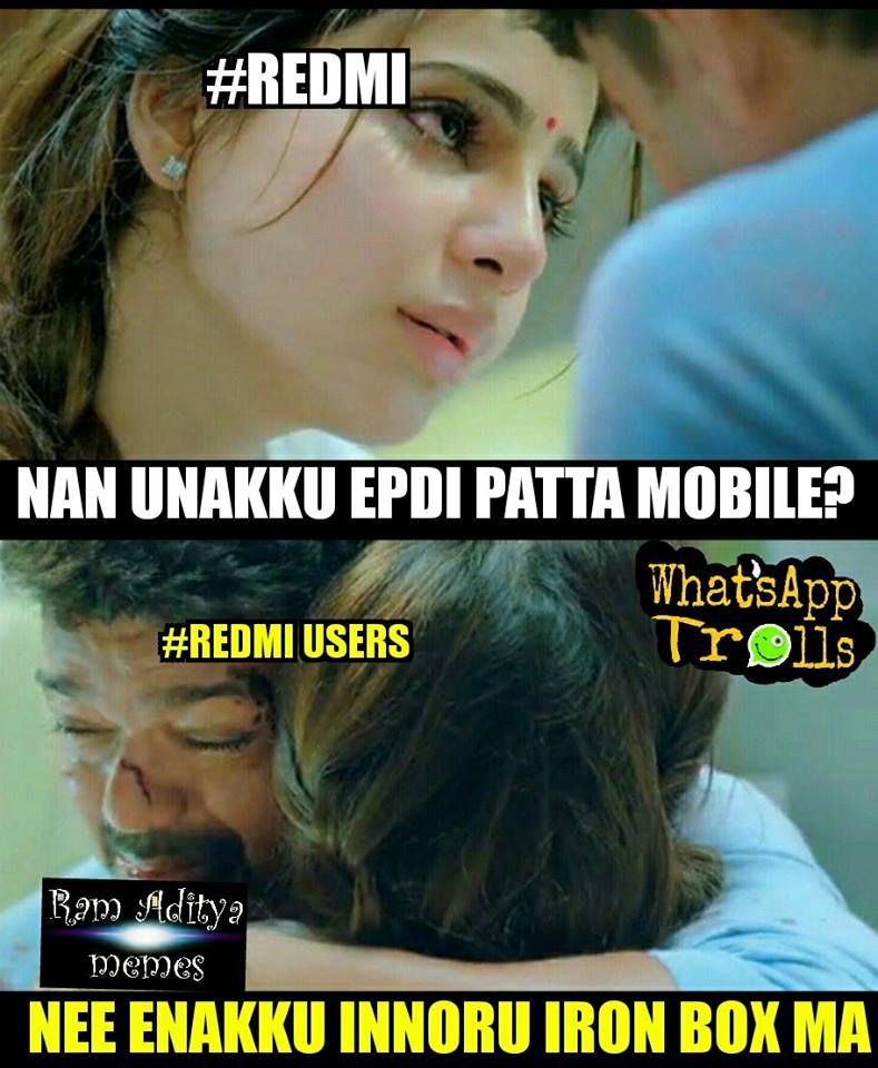 “என்னது... அயர்ன்பாக்ஸா? அப்போ நாங்கனாப்ள யாரு?” - அனல் கக்கும் ரெட்மீ மீம்ஸ் “என்னது... அயர்ன்பாக்ஸா? அப்போ நாங்கனாப்ள யாரு?” - அனல் கக்கும் ரெட்மீ மீம்ஸ்