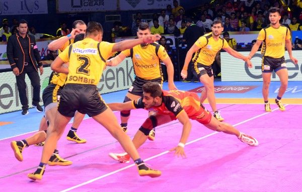 வைரலாகும் ராகுல் செளத்ரியின் லயன் ஜம்ப்... புரோ கபடி லீக் ஆல்பம்! வைரலாகும் ராகுல் செளத்ரியின் லயன் ஜம்ப்... புரோ கபடி லீக் ஆல்பம்!