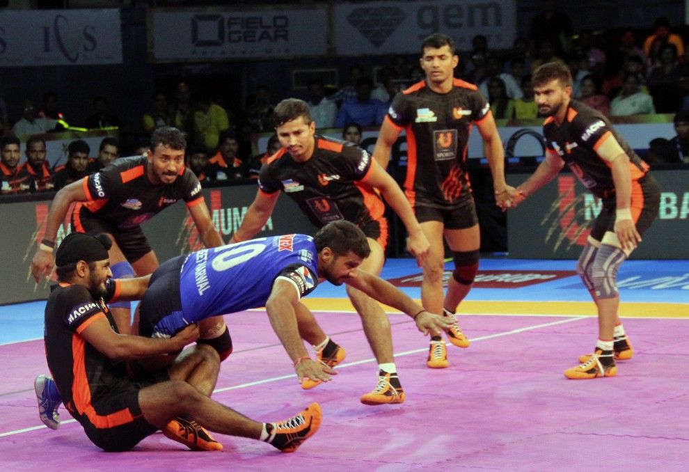 வைரலாகும் ராகுல் செளத்ரியின் லயன் ஜம்ப்... புரோ கபடி லீக் ஆல்பம்! வைரலாகும் ராகுல் செளத்ரியின் லயன் ஜம்ப்... புரோ கபடி லீக் ஆல்பம்!