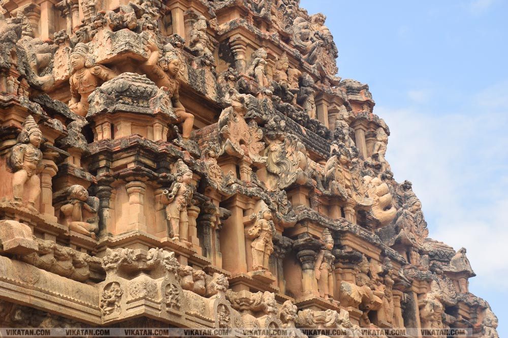கறைபடியும் கோபுரம்... சிதையும் சிலைகள்... சேதமடையும் கல்வெட்டுகள்... பொலிவிழக்கும் தஞ்சை பெரியகோவில்..! படங்கள்: கே. குணசீலன் கறைபடியும் கோபுரம்... சிதையும் சிலைகள்... சேதமடையும் கல்வெட்டுகள்... பொலிவிழக்கும் தஞ்சை பெரியகோவில்..! படங்கள்: கே. குணசீலன்
