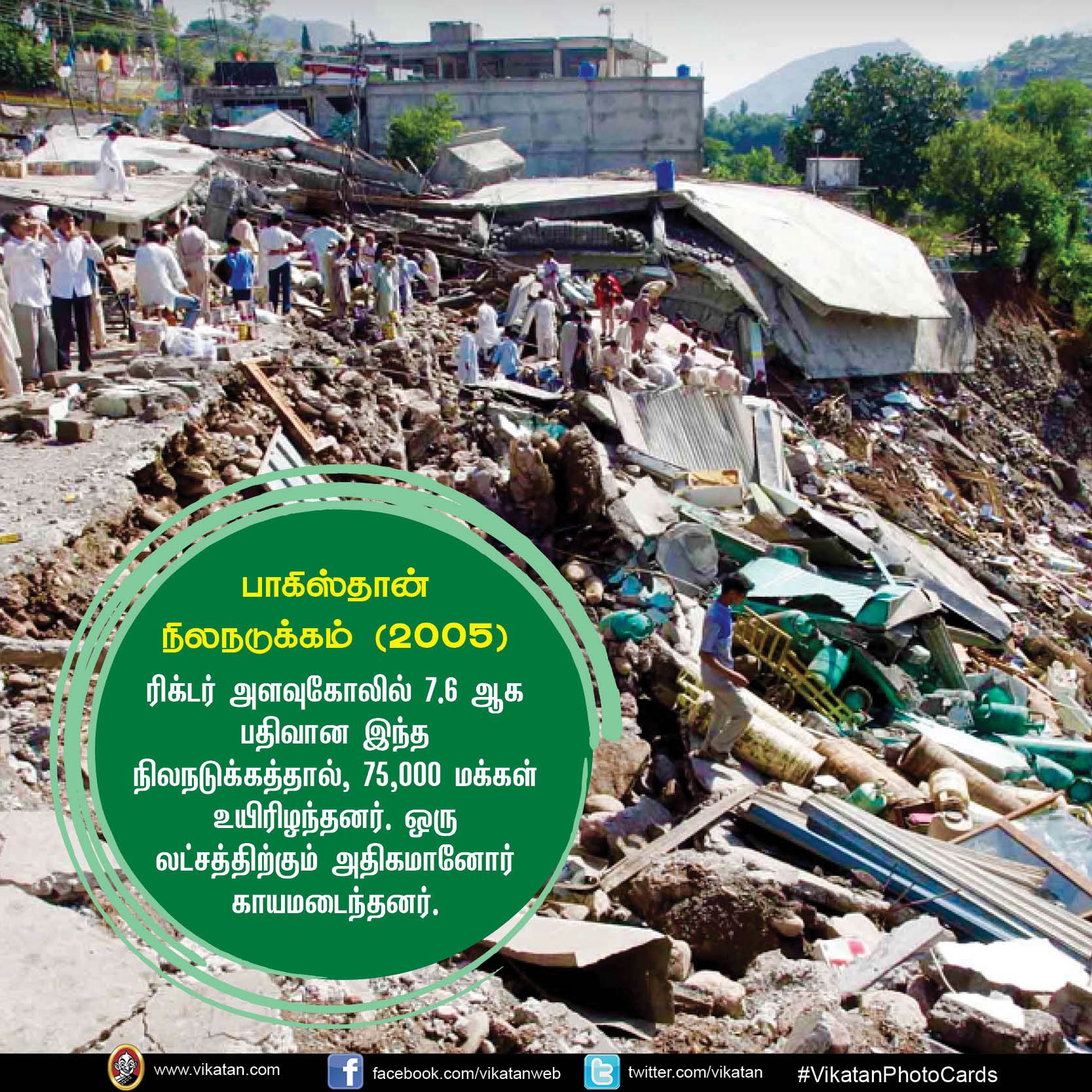 அலெப்போ பூகம்பம் முதல் முதல் ஹார்வி புயல் வரை... உலகை உலுக்கிய இயற்கைப் பேரிடர்கள்! #VikatanPhotoCards அலெப்போ பூகம்பம் முதல் முதல் ஹார்வி புயல் வரை... உலகை உலுக்கிய இயற்கைப் பேரிடர்கள்! #VikatanPhotoCards