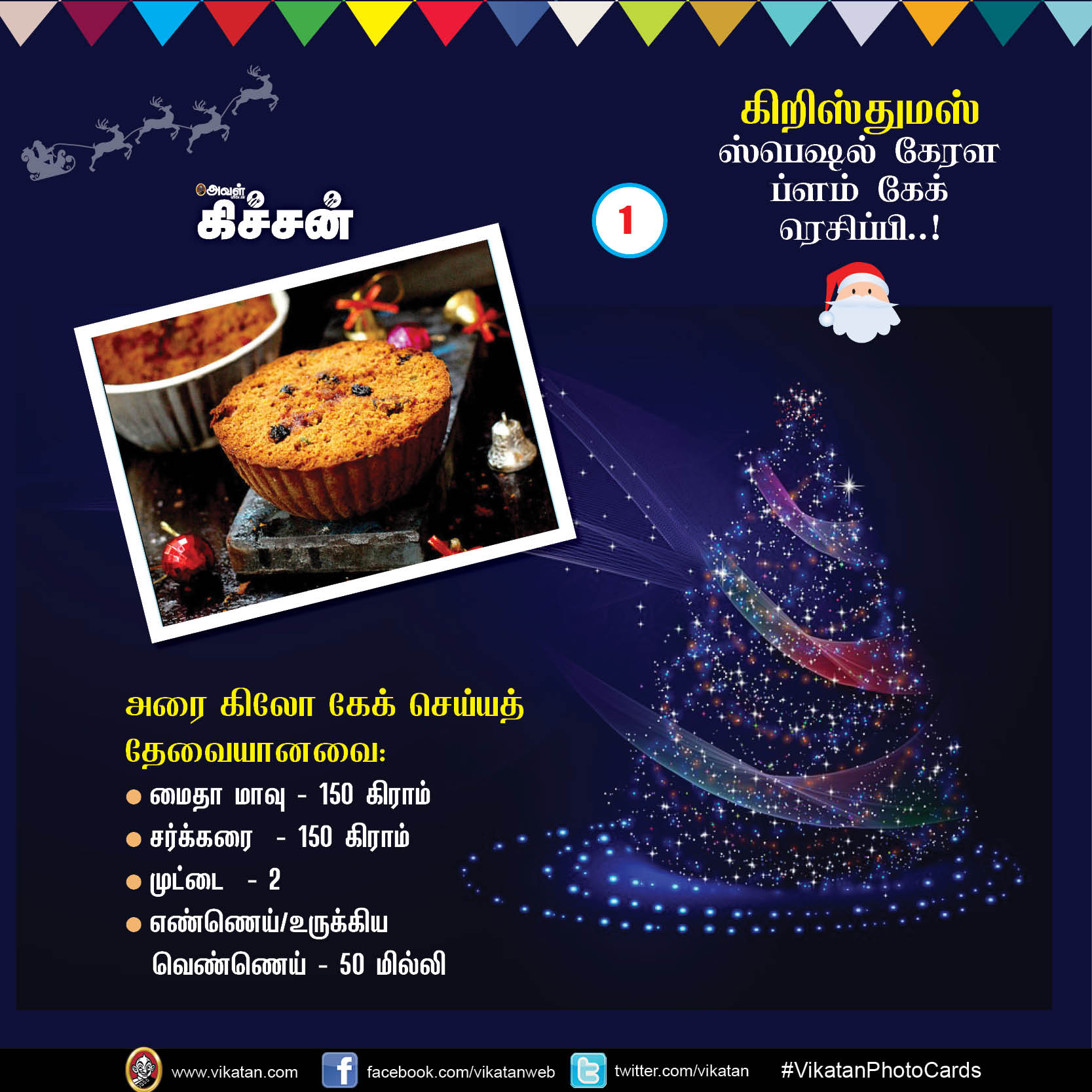 கிறிஸ்துமஸ் ஸ்பெஷல் கேரள ப்ளம் கேக் ரெசிப்பி..! #VikatanPhotoCards #Christmas கிறிஸ்துமஸ் ஸ்பெஷல் கேரள ப்ளம் கேக் ரெசிப்பி..! #VikatanPhotoCards #Christmas