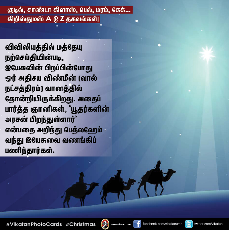 குடில், சாண்டா கிளாஸ், பெல், மரம், கேக்... கிறிஸ்துமஸ் A டு Z தகவல்கள்! #VikatanPhotoCards குடில், சாண்டா கிளாஸ், பெல், மரம், கேக்... கிறிஸ்துமஸ் A டு Z தகவல்கள்! #VikatanPhotoCards
