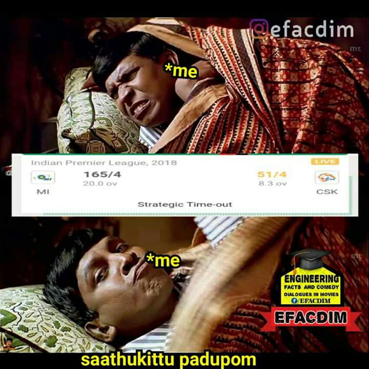 அடடட..! ஆரம்பமே... அதிருதடா! ஐ.பி.எல் முதல் மேட்ச் மீம்ஸுக்கா பஞ்சம்! #IPL2018 அடடட..! ஆரம்பமே... அதிருதடா! ஐ.பி.எல் முதல் மேட்ச் மீம்ஸுக்கா பஞ்சம்! #IPL2018