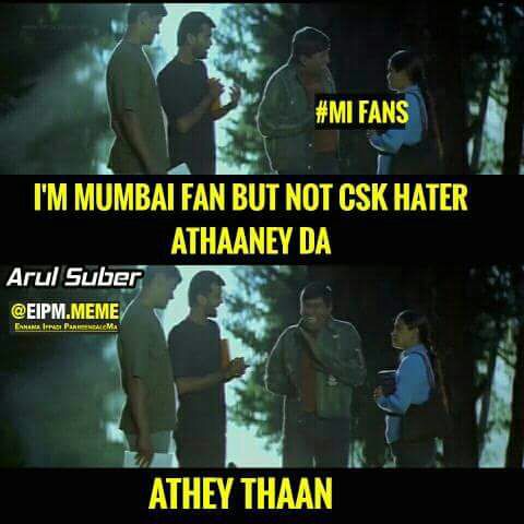 அடடட..! ஆரம்பமே... அதிருதடா! ஐ.பி.எல் முதல் மேட்ச் மீம்ஸுக்கா பஞ்சம்! #IPL2018 அடடட..! ஆரம்பமே... அதிருதடா! ஐ.பி.எல் முதல் மேட்ச் மீம்ஸுக்கா பஞ்சம்! #IPL2018