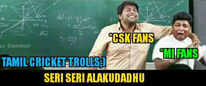 அடடட..! ஆரம்பமே... அதிருதடா! ஐ.பி.எல் முதல் மேட்ச் மீம்ஸுக்கா பஞ்சம்! #IPL2018 அடடட..! ஆரம்பமே... அதிருதடா! ஐ.பி.எல் முதல் மேட்ச் மீம்ஸுக்கா பஞ்சம்! #IPL2018