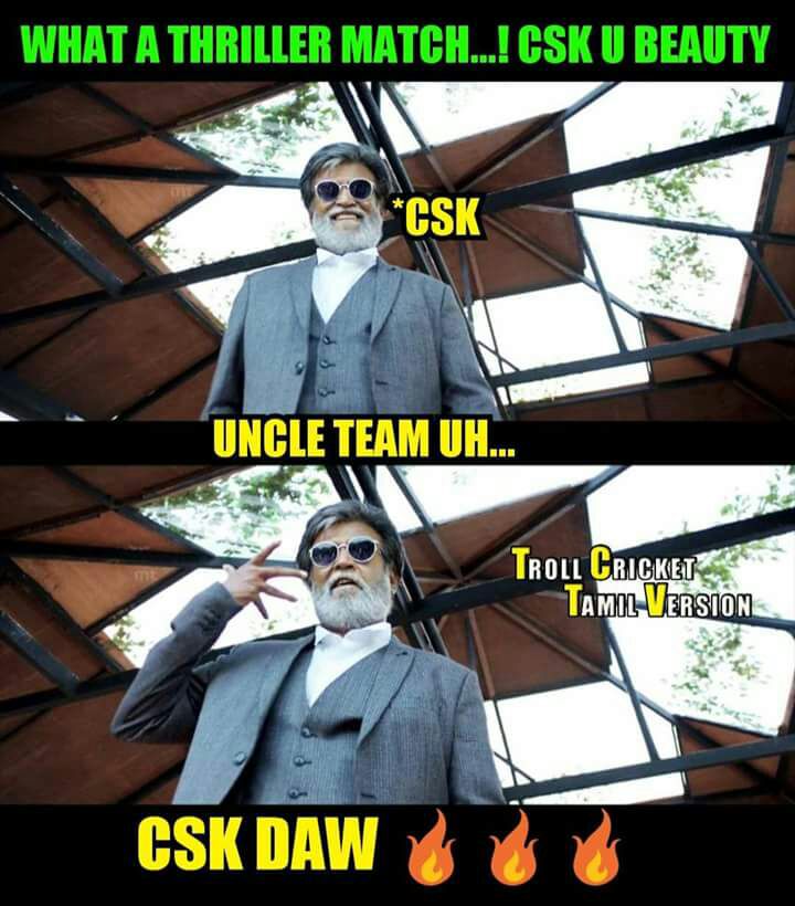 அடடட..! ஆரம்பமே... அதிருதடா! ஐ.பி.எல் முதல் மேட்ச் மீம்ஸுக்கா பஞ்சம்! #IPL2018 அடடட..! ஆரம்பமே... அதிருதடா! ஐ.பி.எல் முதல் மேட்ச் மீம்ஸுக்கா பஞ்சம்! #IPL2018