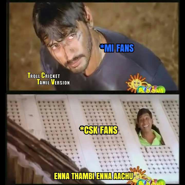 அடடட..! ஆரம்பமே... அதிருதடா! ஐ.பி.எல் முதல் மேட்ச் மீம்ஸுக்கா பஞ்சம்! #IPL2018 அடடட..! ஆரம்பமே... அதிருதடா! ஐ.பி.எல் முதல் மேட்ச் மீம்ஸுக்கா பஞ்சம்! #IPL2018
