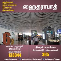 à®Ÿà¯†à®²à¯à®²à®¿à®¯à®¿à®²à¯ à®¤à®¿à®©à®®à¯à®®à¯ 1,143 à®µà®¿à®®à®¾à®©à®™à¯à®•à®³à¯... à®šà¯†à®©à¯à®©à¯ˆà®¯à®¿à®²à¯...? à®ªà®°à®ªà®°à®ªà¯à®ªà®¾à®© 12 à®µà®¿à®®à®¾à®© à®¨à®¿à®²à¯ˆà®¯à®™à¯à®•à®³à¯! #VikatanPhotoCards 