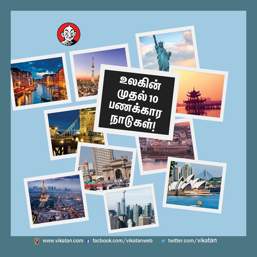 பணக்கார நாடுகளில் இந்தியாவின் இடம் என்ன?! -தொகுப்பு : பெ.மதலை ஆரோன் பணக்கார நாடுகளில் இந்தியாவின் இடம் என்ன?! -தொகுப்பு : பெ.மதலை ஆரோன்