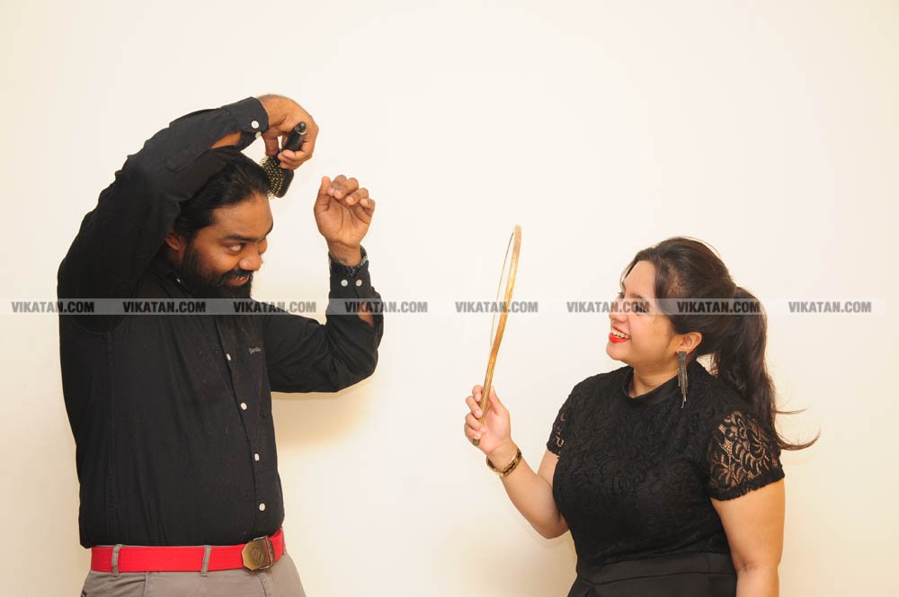 ஃப்ரெண்டு; பிக் பாஸ் போனாப்ள; வெளிய வந்ததும் கல்யாணம் பண்ணிட்டாப்ள..! - டேனி - டெனிஷா ஜாலி போட்டோஷூட்... படங்கள்: சொ.பாலசுப்ரமணியன் ஃப்ரெண்டு; பிக் பாஸ் போனாப்ள; வெளிய வந்ததும் கல்யாணம் பண்ணிட்டாப்ள..! - டேனி - டெனிஷா ஜாலி போட்டோஷூட்... படங்கள்: சொ.பாலசுப்ரமணியன்
