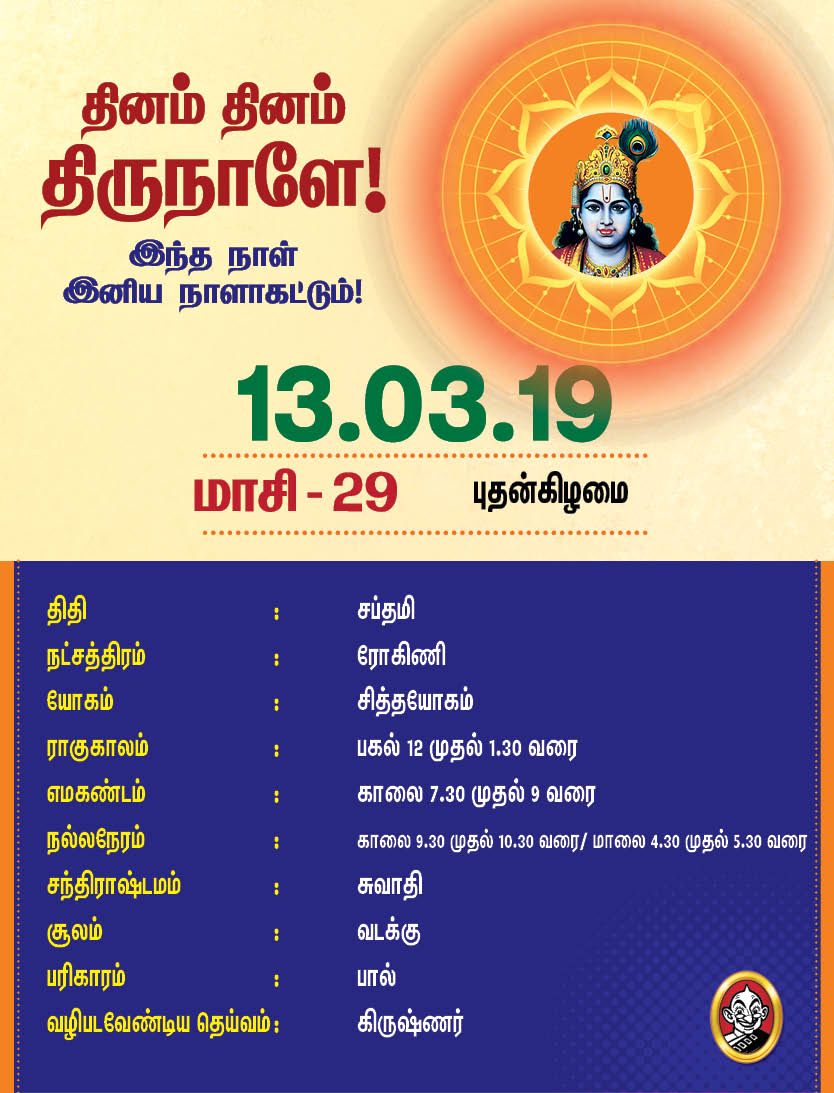பஞ்சாங்கக் குறிப்புகள்... இந்தவாரம் எப்படி? #VikatanPhotoCards பஞ்சாங்கக் குறிப்புகள்... இந்தவாரம் எப்படி? #VikatanPhotoCards