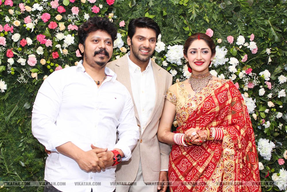 ஆர்யா-சாயிஷா திருமண வரவேற்பு ஆல்பம்..! ஆர்யா-சாயிஷா திருமண வரவேற்பு ஆல்பம்..!