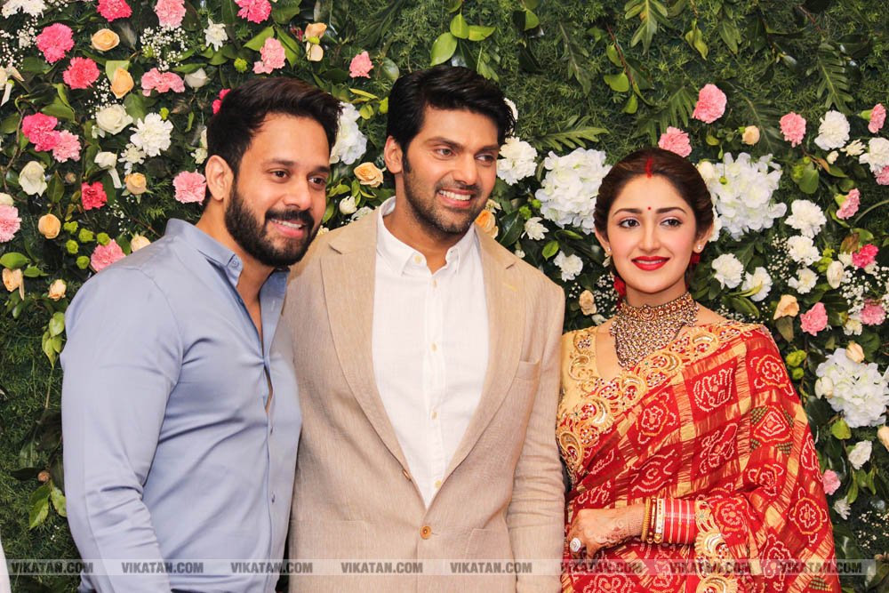ஆர்யா-சாயிஷா திருமண வரவேற்பு ஆல்பம்..! ஆர்யா-சாயிஷா திருமண வரவேற்பு ஆல்பம்..!