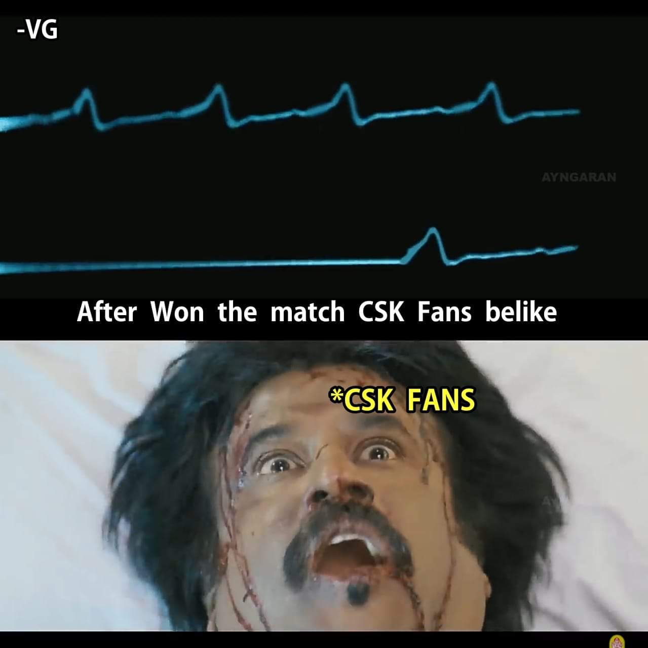 தோனி களத்தில் செய்த ஹீரோயிஸம், 100-வது வெற்றி... RRvsCSK மேட்சிற்குக் குவிந்த `மாஸ்' மீம்ஸ் தொகுப்பு! தோனி களத்தில் செய்த ஹீரோயிஸம், 100-வது வெற்றி... RRvsCSK மேட்சிற்குக் குவிந்த `மாஸ்' மீம்ஸ் தொகுப்பு!