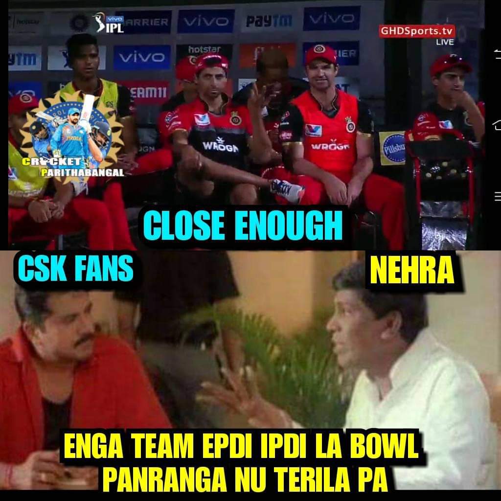 4, 6, 6, 2, 6... 111 மீட்டர் சிக்ஸ்... பேரு தோனி! #RCBvsCSK போட்டிக்குக் குவிந்த 'மாஸ்' தோனி மீம்ஸ் 4, 6, 6, 2, 6... 111 மீட்டர் சிக்ஸ்... பேரு தோனி! #RCBvsCSK போட்டிக்குக் குவிந்த 'மாஸ்' தோனி மீம்ஸ்