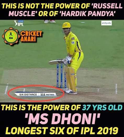 4, 6, 6, 2, 6... 111 மீட்டர் சிக்ஸ்... பேரு தோனி! #RCBvsCSK போட்டிக்குக் குவிந்த 'மாஸ்' தோனி மீம்ஸ் 4, 6, 6, 2, 6... 111 மீட்டர் சிக்ஸ்... பேரு தோனி! #RCBvsCSK போட்டிக்குக் குவிந்த 'மாஸ்' தோனி மீம்ஸ்