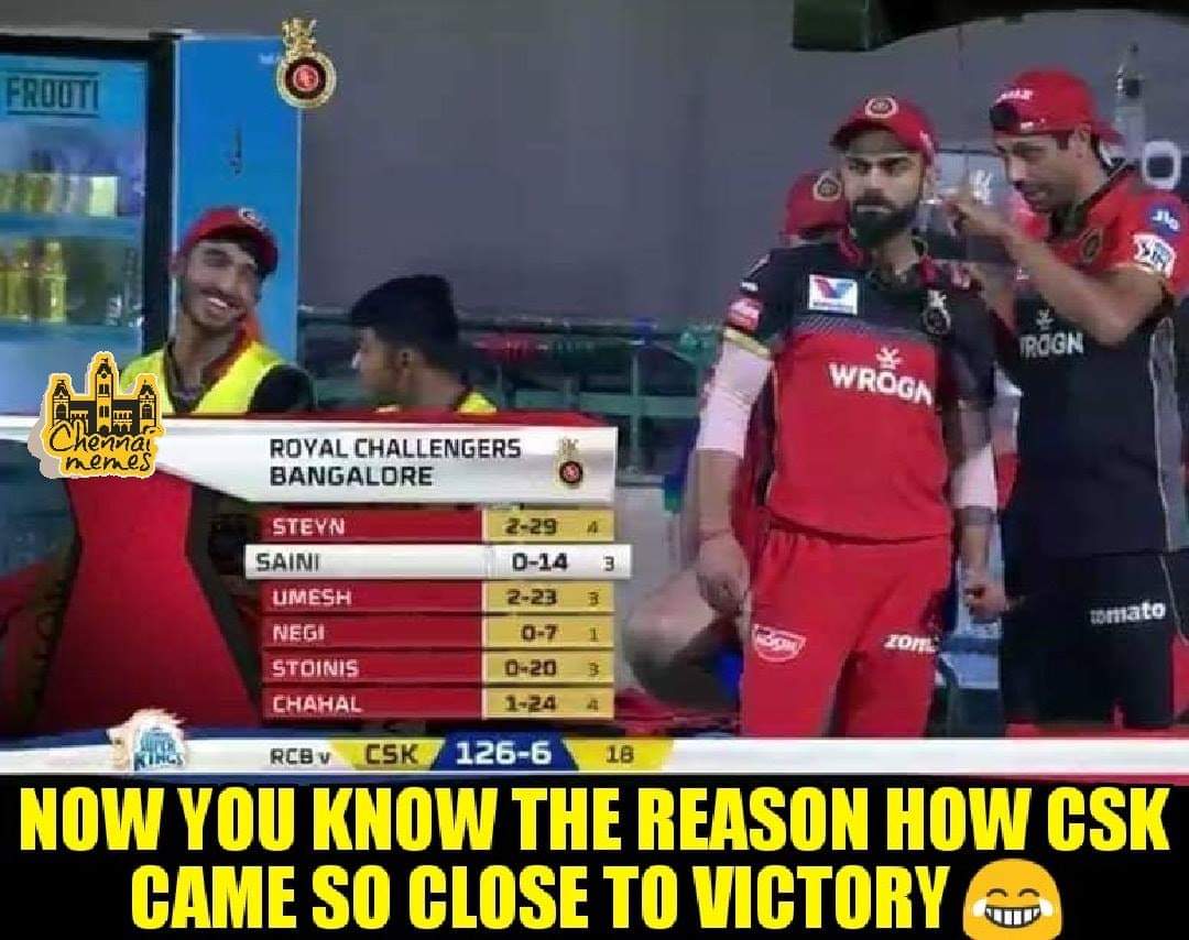 4, 6, 6, 2, 6... 111 மீட்டர் சிக்ஸ்... பேரு தோனி! #RCBvsCSK போட்டிக்குக் குவிந்த 'மாஸ்' தோனி மீம்ஸ் 4, 6, 6, 2, 6... 111 மீட்டர் சிக்ஸ்... பேரு தோனி! #RCBvsCSK போட்டிக்குக் குவிந்த 'மாஸ்' தோனி மீம்ஸ்