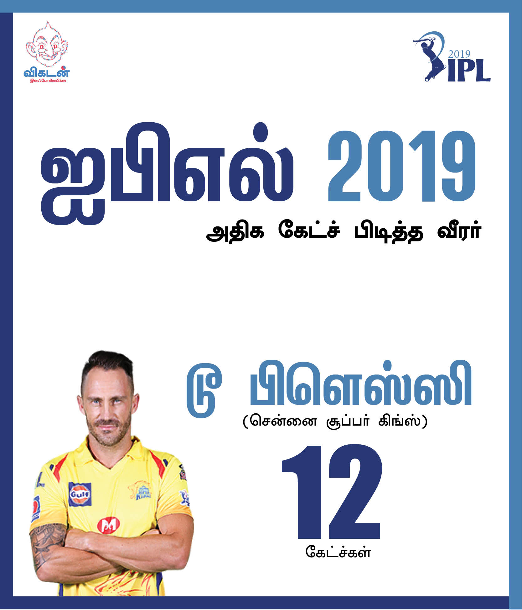 தோனியின் 111 மீட்டர் சிக்ஸ்... ரபாடாவின் 154 கி.மீ வேகம்... ஐ.பி.எல் 2019 டாப் பெர்ஃபாமன்ஸ்! #VikatanPhotoCards தோனியின் 111 மீட்டர் சிக்ஸ்... ரபாடாவின் 154 கி.மீ வேகம்... ஐ.பி.எல் 2019 டாப் பெர்ஃபாமன்ஸ்! #VikatanPhotoCards