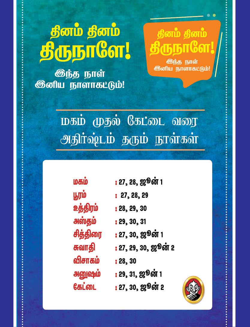 இந்த வாரம் எப்படி? மே 27 முதல் ஜூன் 2 வரை! #Vikatanphotocards இந்த வாரம் எப்படி? மே 27 முதல் ஜூன் 2 வரை! #Vikatanphotocards