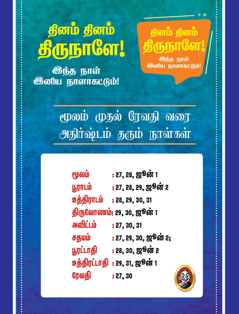 இந்த வாரம் எப்படி? மே 27 முதல் ஜூன் 2 வரை! #Vikatanphotocards இந்த வாரம் எப்படி? மே 27 முதல் ஜூன் 2 வரை! #Vikatanphotocards