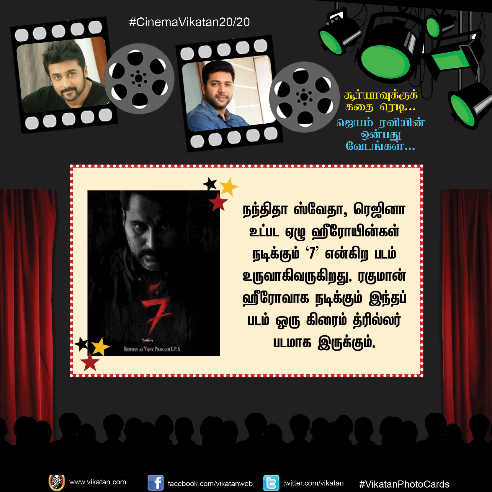 சூர்யாவுக்குக் கதை ரெடி... ஜெயம் ரவியின் ஒன்பது வேடங்கள்... #Cinema2020 சூர்யாவுக்குக் கதை ரெடி... ஜெயம் ரவியின் ஒன்பது வேடங்கள்... #Cinema2020