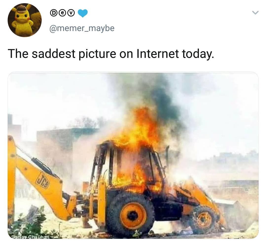 இதுதான் JCB, இதை எதுக்கு டிரெண்ட் பண்றாங்கனு அதுக்கும் தெரியாது எனக்கும் தெரியாது! இதுதான் JCB, இதை எதுக்கு டிரெண்ட் பண்றாங்கனு அதுக்கும் தெரியாது எனக்கும் தெரியாது!