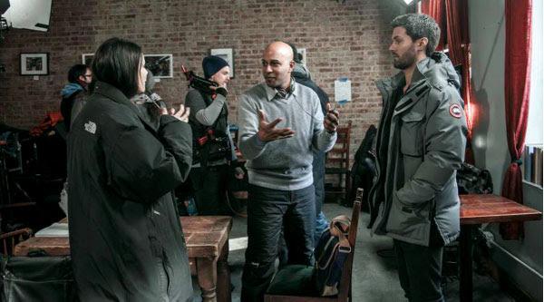 'கெட் ஹாப்பி' படப்பிடிப்பில் மனோஜ் அண்ணாதுரை