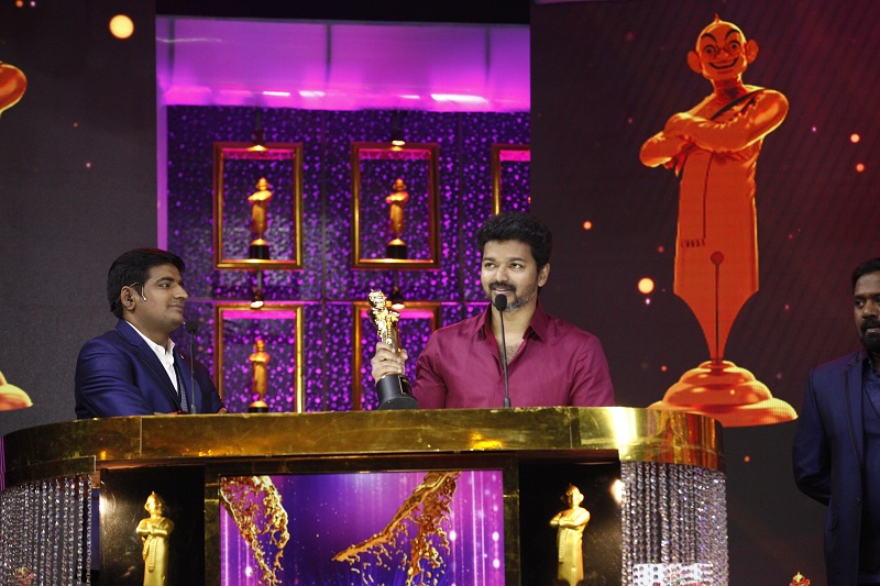 Vijay in Vikatan Awards