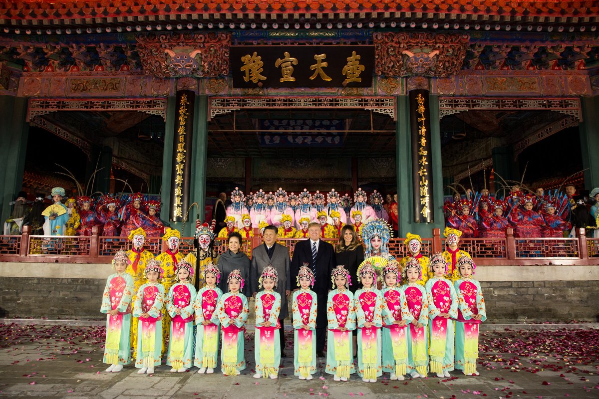 சீனாவில் ட்ரம்ப்