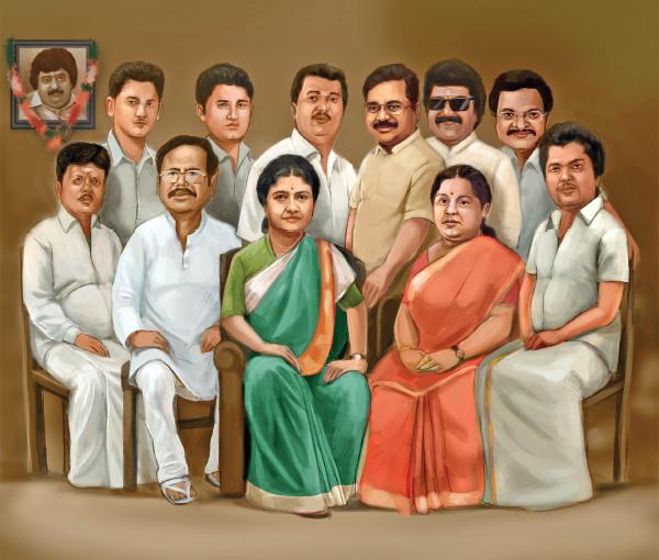 சசிகலா குடும்பம்