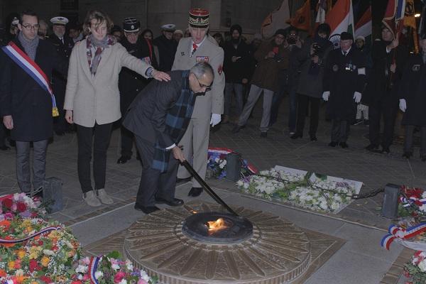 பிரான்ஸில் நினைவஞ்சலி...