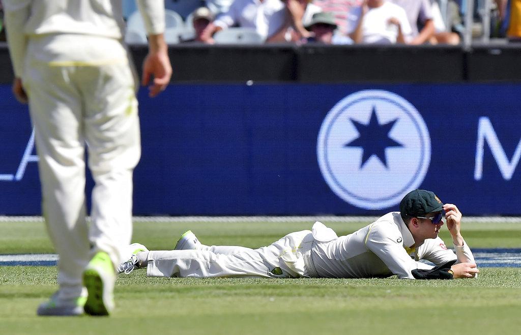 Smith dropped a catch