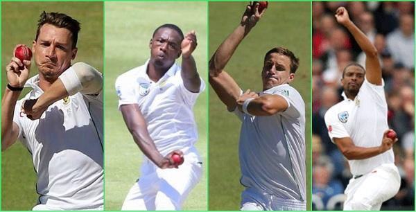 South Africa fast bowlers #SAvsIND