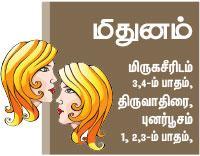 மிதுன ராசி