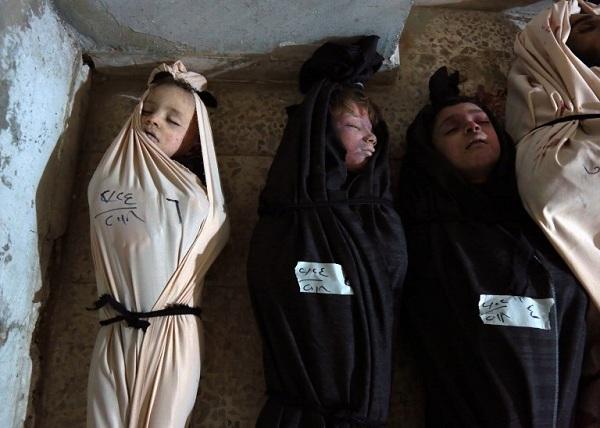 சிரிய போரில் கொல்லப்பட்ட 127 குழந்தைகள்