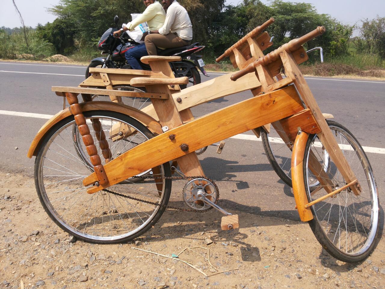 மர சைக்கிள்