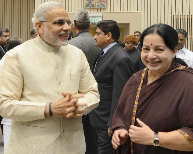 மோடி ஜெயலலிதா