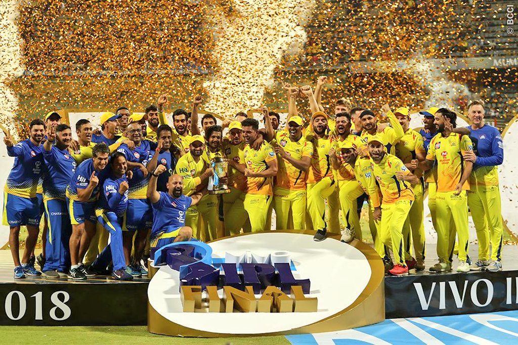 CSK 2018 champions