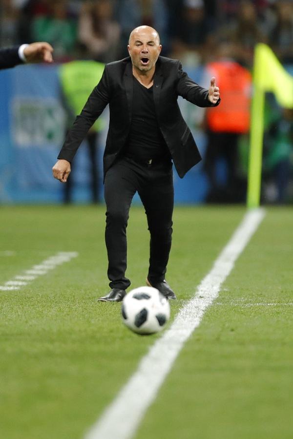 Coach Sampaoli   #ARGCRO
