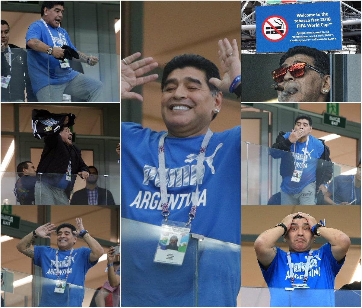 Diego Maradona  #ARGCRO