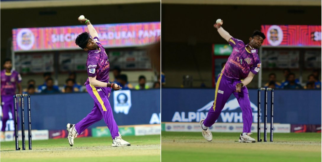 இரண்டு கையாலும் பவுலிங்... டி.என்.பி.எல் தொடரில் கலக்கும் மோகித்!