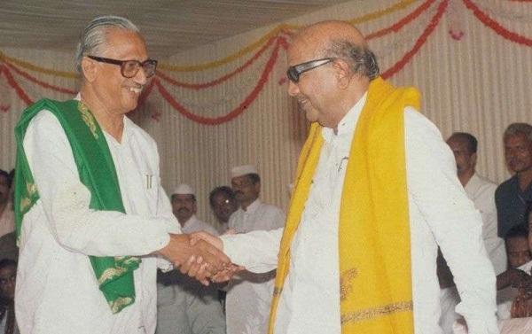 க.அன்பழகன், கருணாநிதி