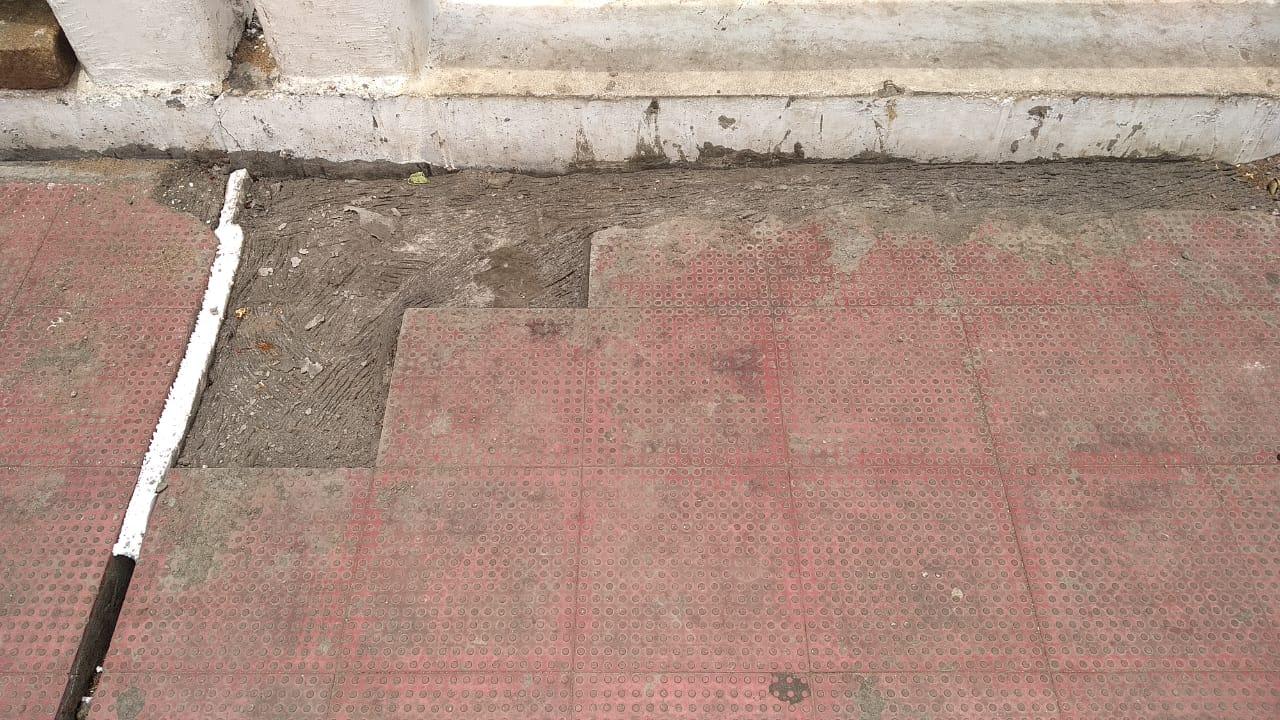 சரிசெய்யப்பட்ட காவிரி பாலம் சரிசெய்யப்பட்ட காவிரி பாலம்