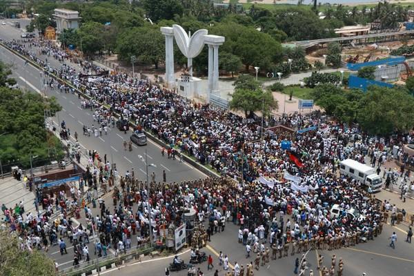 அழகிரி நடத்திய பேரணி