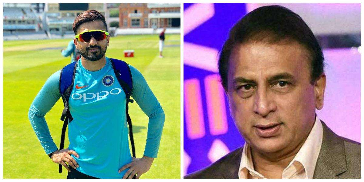 கருண் நாயர் - சுனில் கவாஸ்கர்