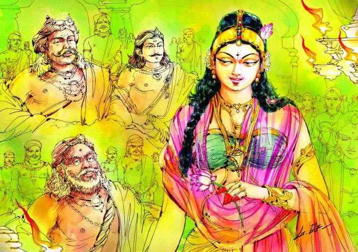 வேள்பாரி - ம.செ ஓவியங்கள்