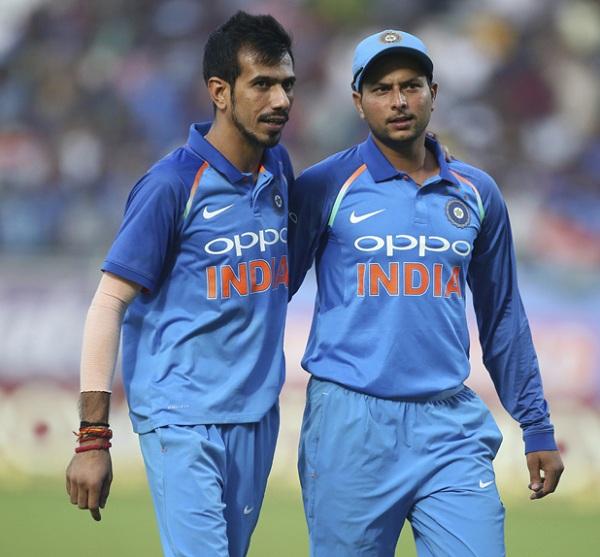 இந்தியா - பாகிஸ்தான் கிரிக்கெட் - குல்தீப் யாதவ், சஹால்