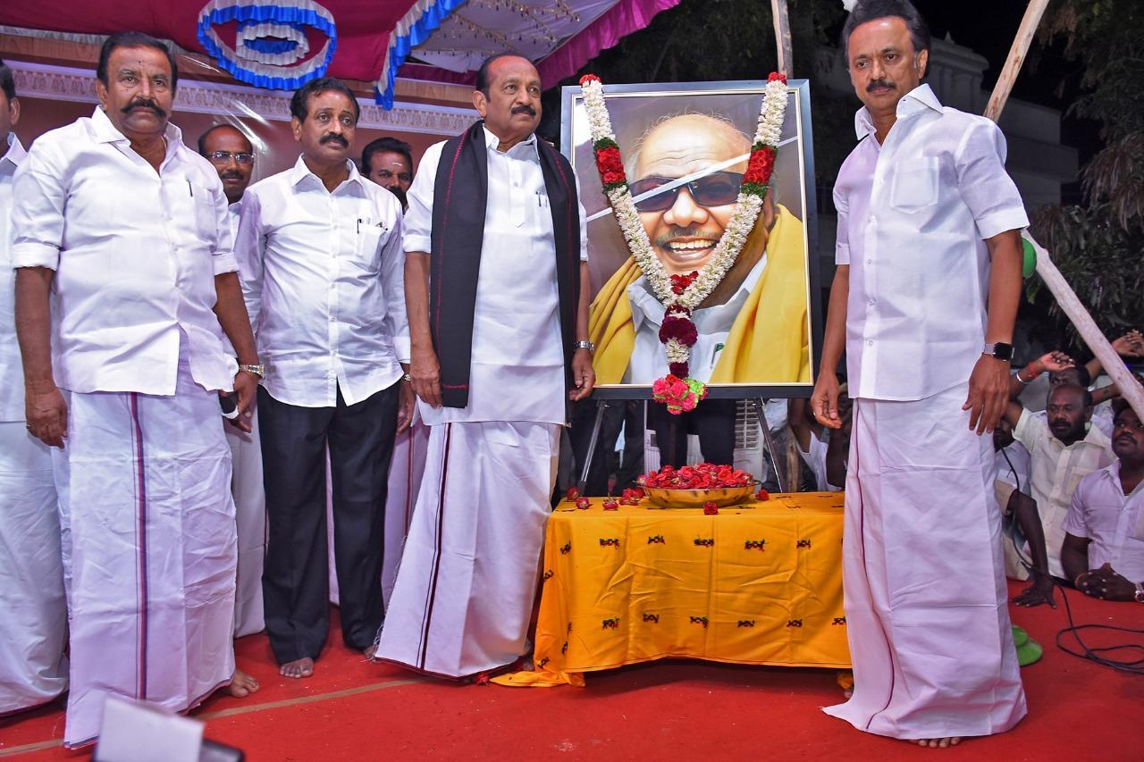 ஸ்டாலின் - வைகோ